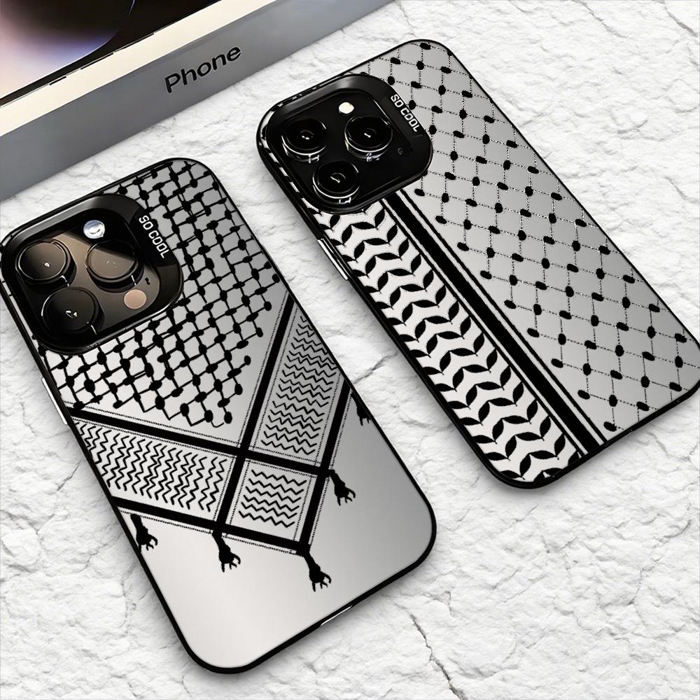Apple Iphone 15 Pro Max - Чехол для телефона Keffiyeh P-Palestine для