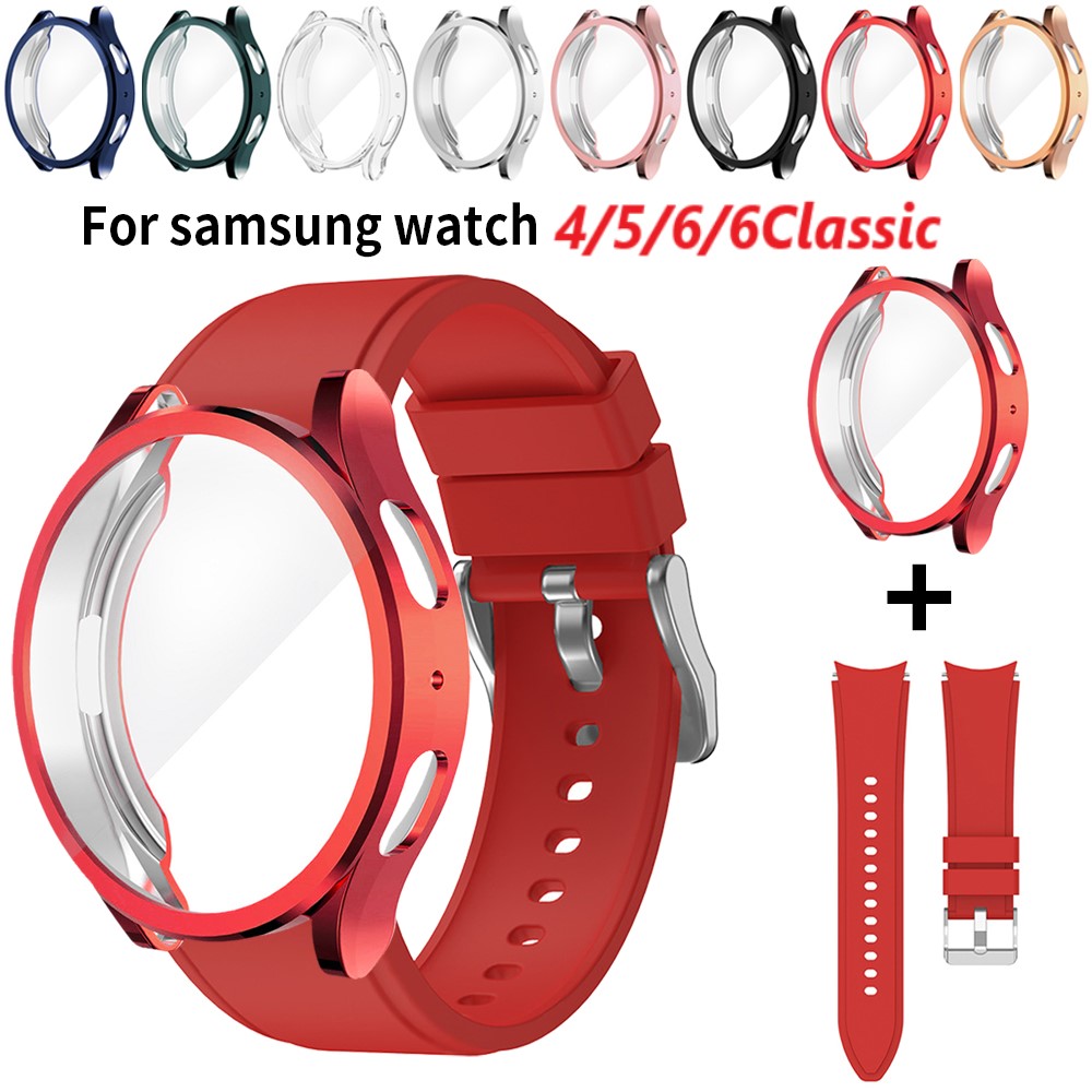 Accessories For Galaxy Watch 5 - Защитный чехол+ремешок для Samsung Galaxy Watch