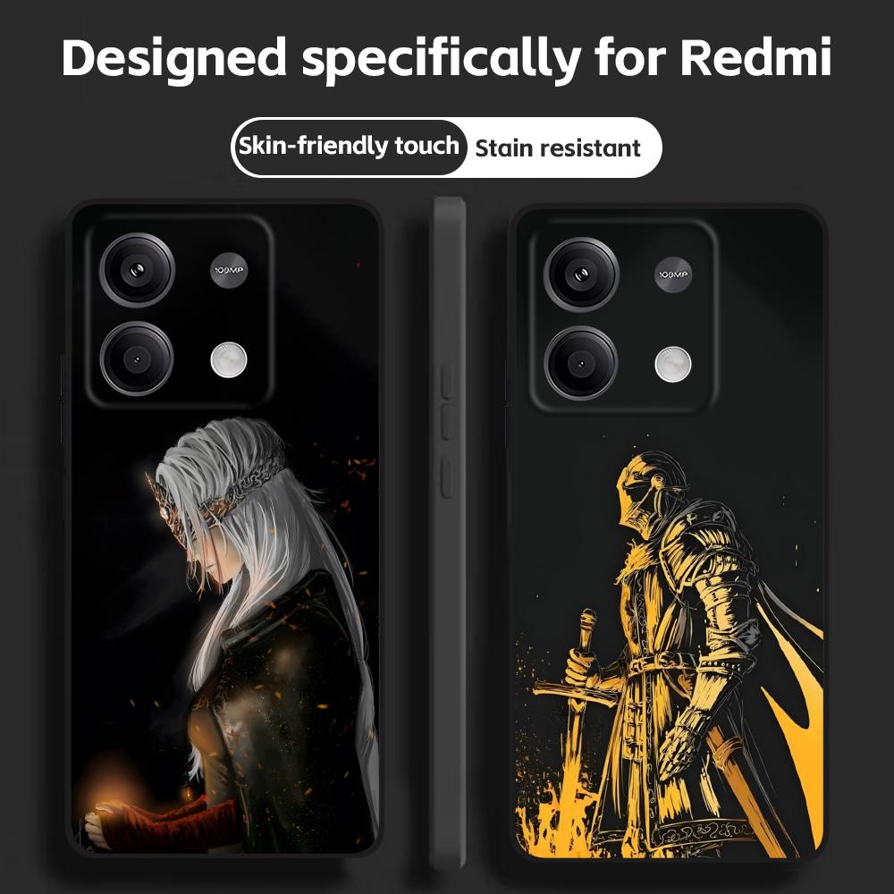 Xiaomi Redmi Note 13 - Классический чехол для телефона DARK SOULS