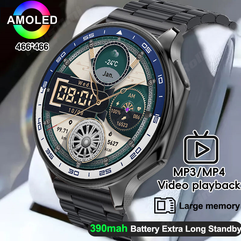 Smartwatch X - 1,43 AMOLED Смарт-часы 3D Surround Vision