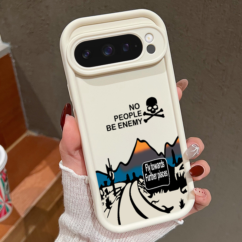 Google Pixel 8A - Чехол для телефона с рисунком Mountain