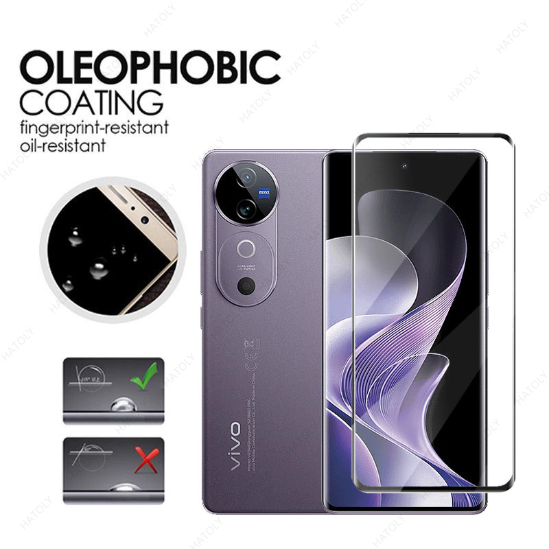 Vivo V40 - 3D Полноразмерное стекло для vivo V40
