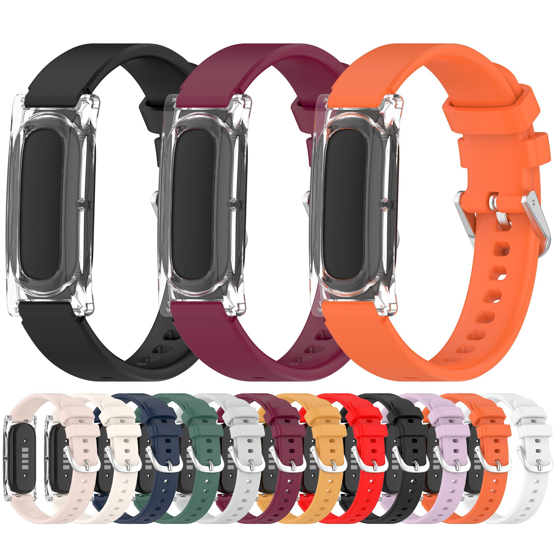 Silicone Band Replacement - Силиконовый ремешок, совместимый с Google Fitbit