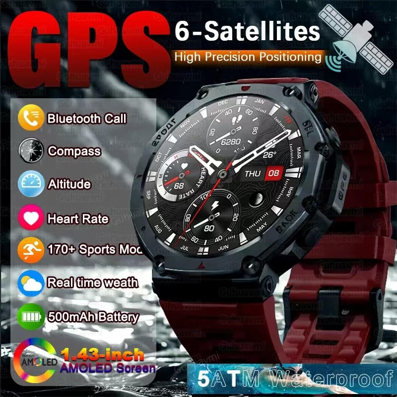 Смарт-часы North Edge T-Rex Ul – обзор и цена Smartwatch Face