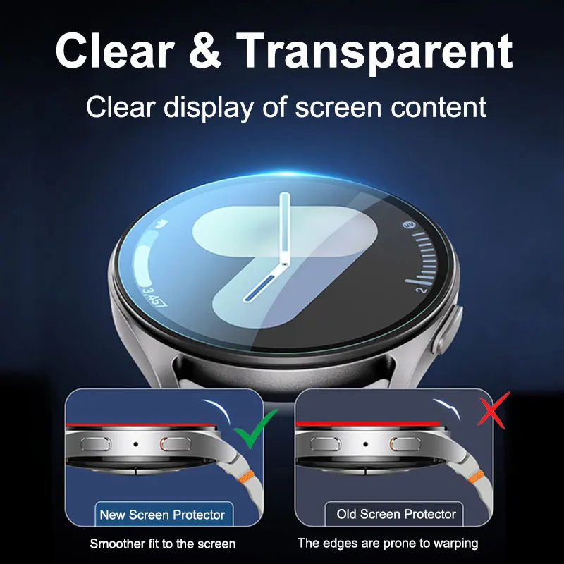 Закаленное стекло для Samsung  – обзор и цена Accessories For Galaxy Watch 5
