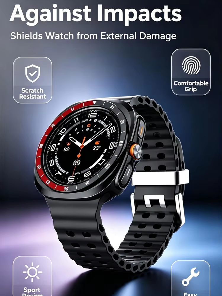 Защитный чехол-бампер из тверд – обзор и цена Samsung Smartwatch Ultra Accessories