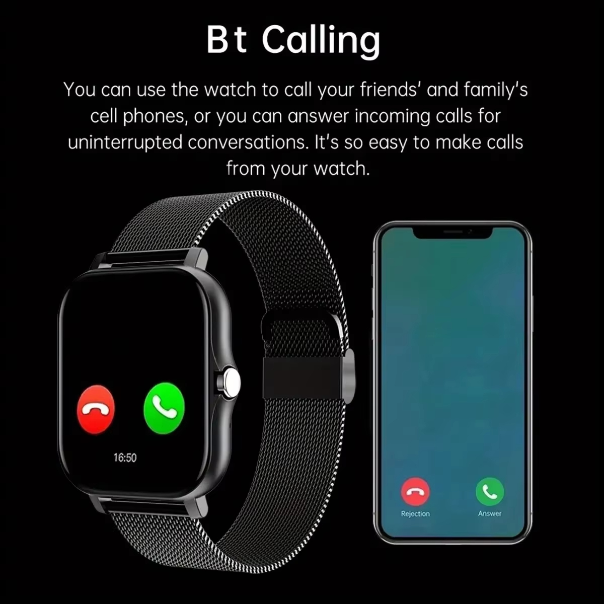 LAXASFIT 2025 новые мужские ум – обзор и цена Smartwatch Instagram