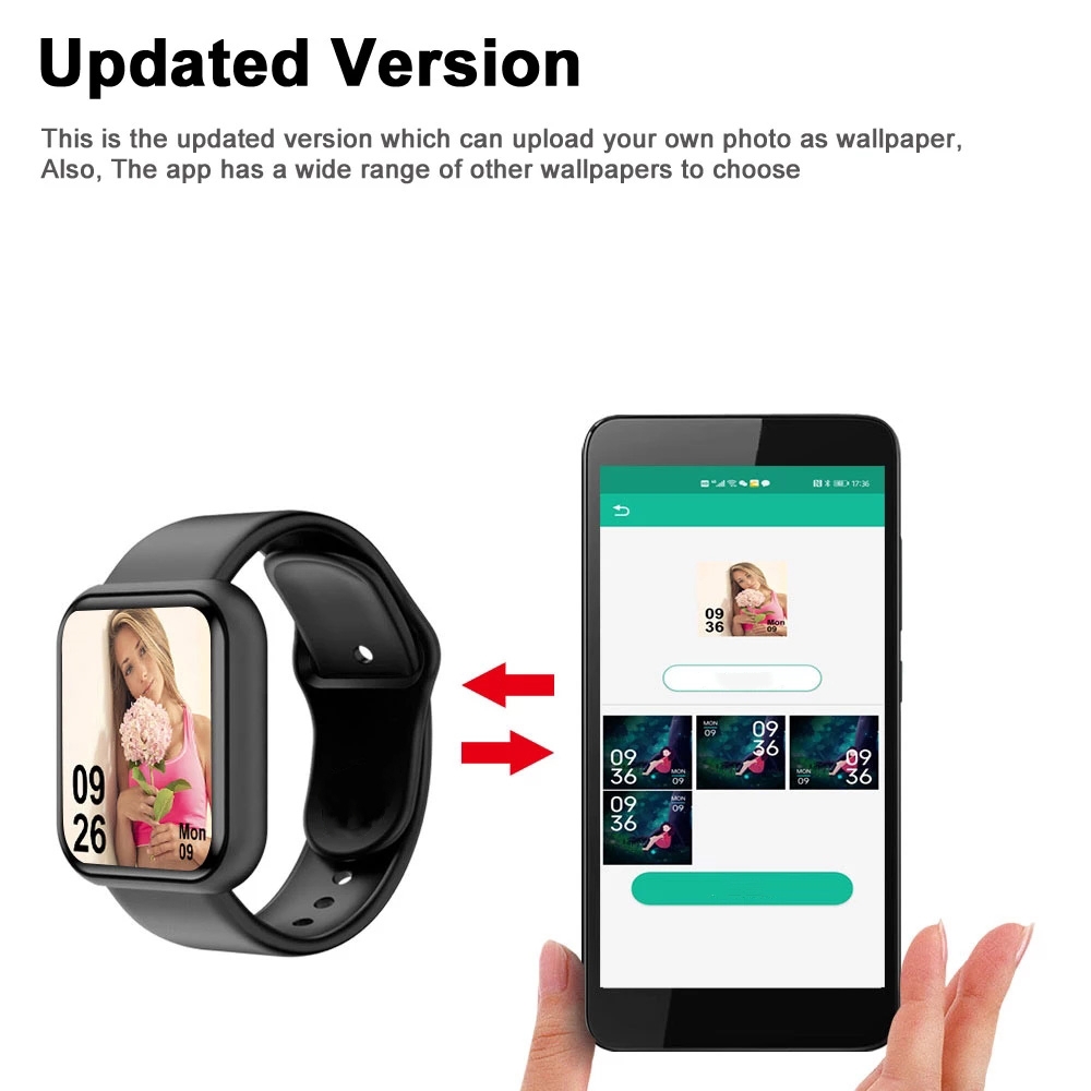 Смарт-часы для мужчин и женщин – обзор и цена Silicone Band Replacement