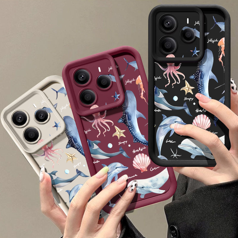 Мягкий чехол с милым рисунком  – обзор и цена Xiaomi Redmi Note 13