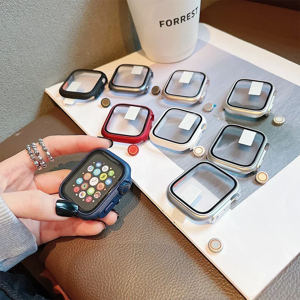 2 шт. закаленное стекло + крыш – обзор и цена Apple Smartwatch Accessories