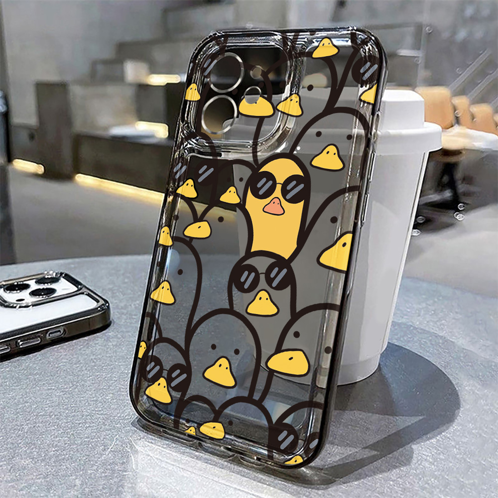Милый чехол с мультяшной уткой – обзор и цена Apple Iphone 15 Pro Max