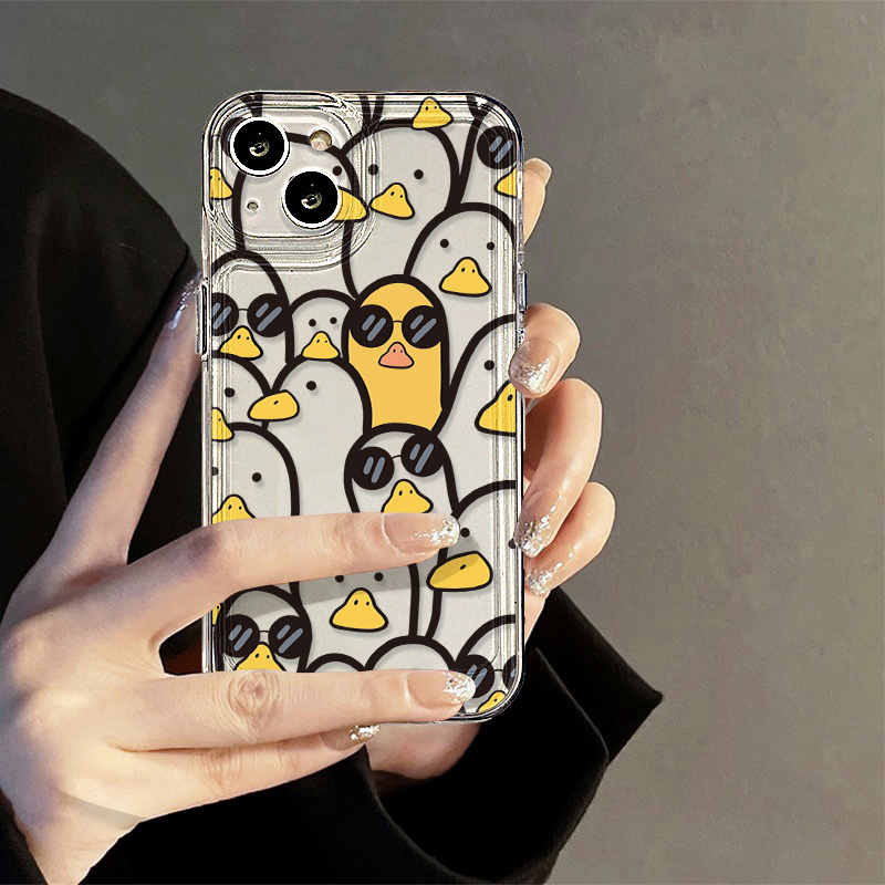 Милый чехол с мультяшной уткой – обзор и цена Apple Iphone 15 Pro Max
