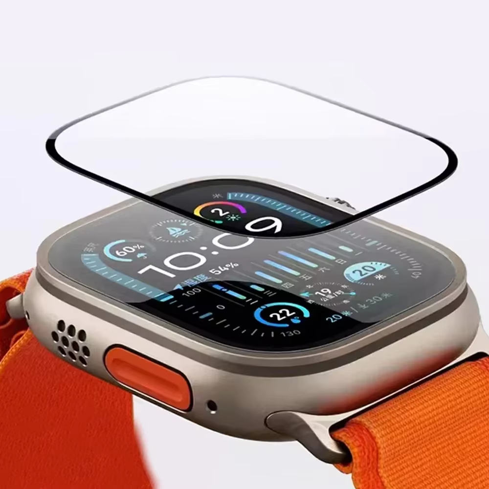 Защитная пленка 3D из закаленн – обзор и цена Apple Smartwatch Accessories