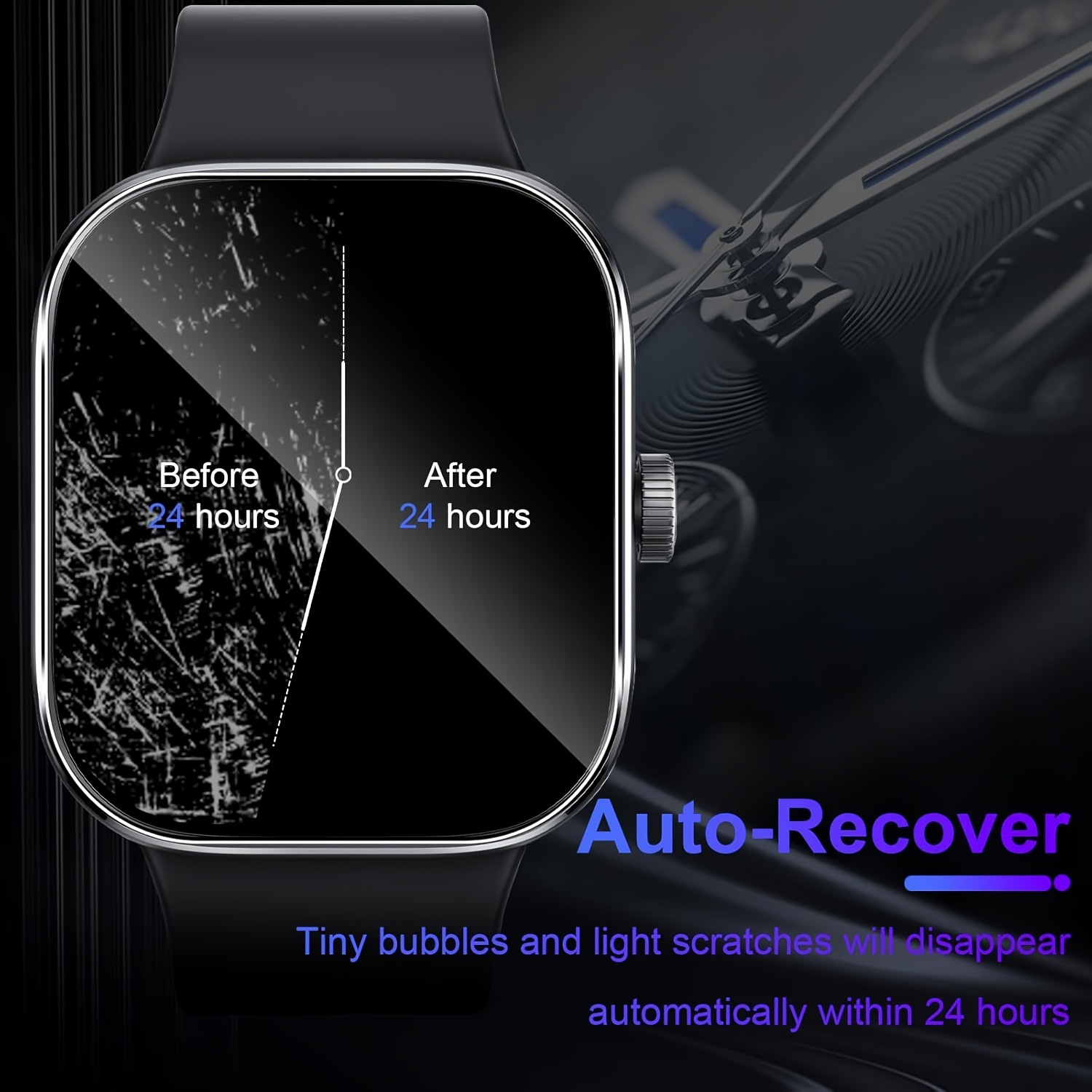 3-5 шт. закаленное стекло прем – обзор и цена Watch Face Protector