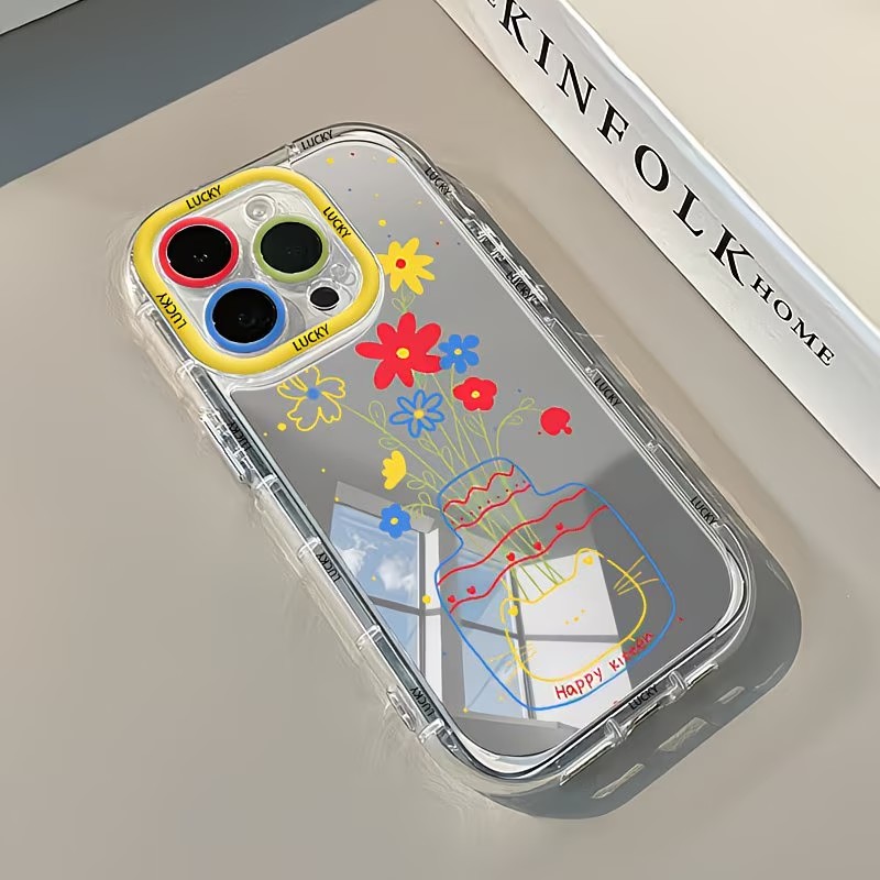Летний чехол-зеркало с дизайно – обзор и цена Apple Iphone 15 Pro Max
