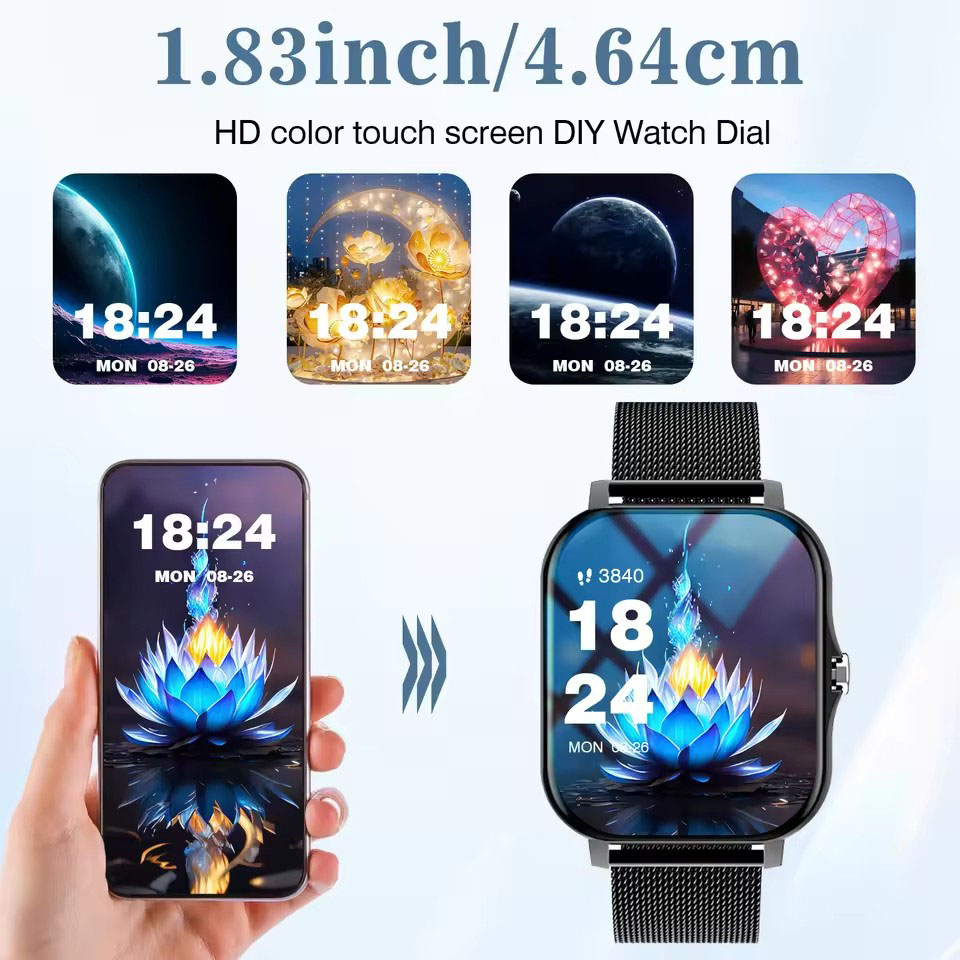 Новые смарт-часы 2026 года с B – обзор и цена Smartwatch Instagram