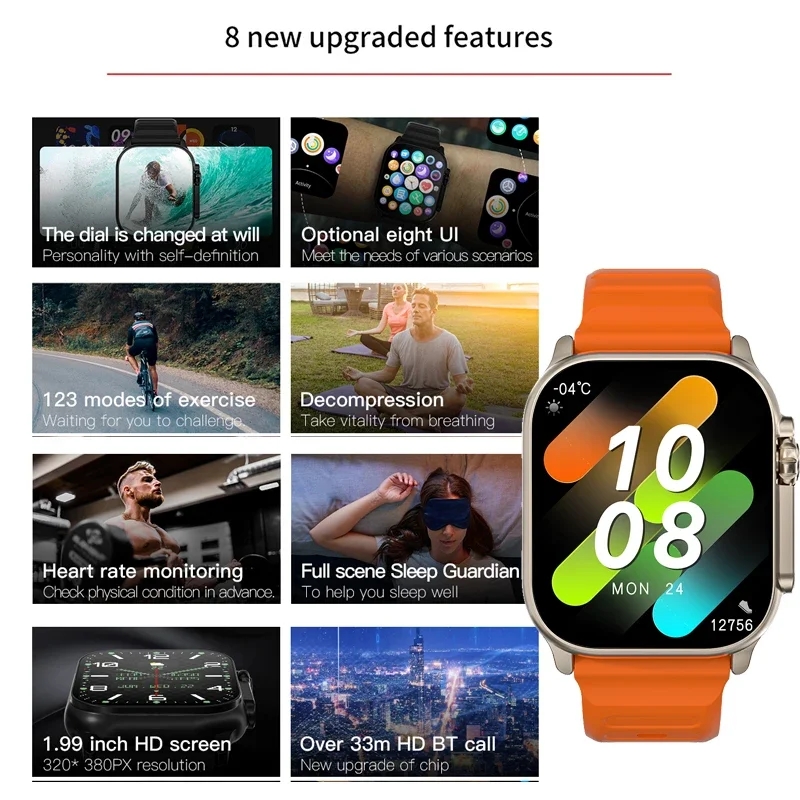 Оригинальные умные часы T900 U – обзор и цена Smartwatch Instagram