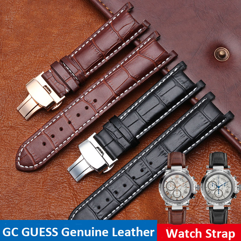 Кожаный ремешок для часов с зу – обзор и цена Smartwatch Guess