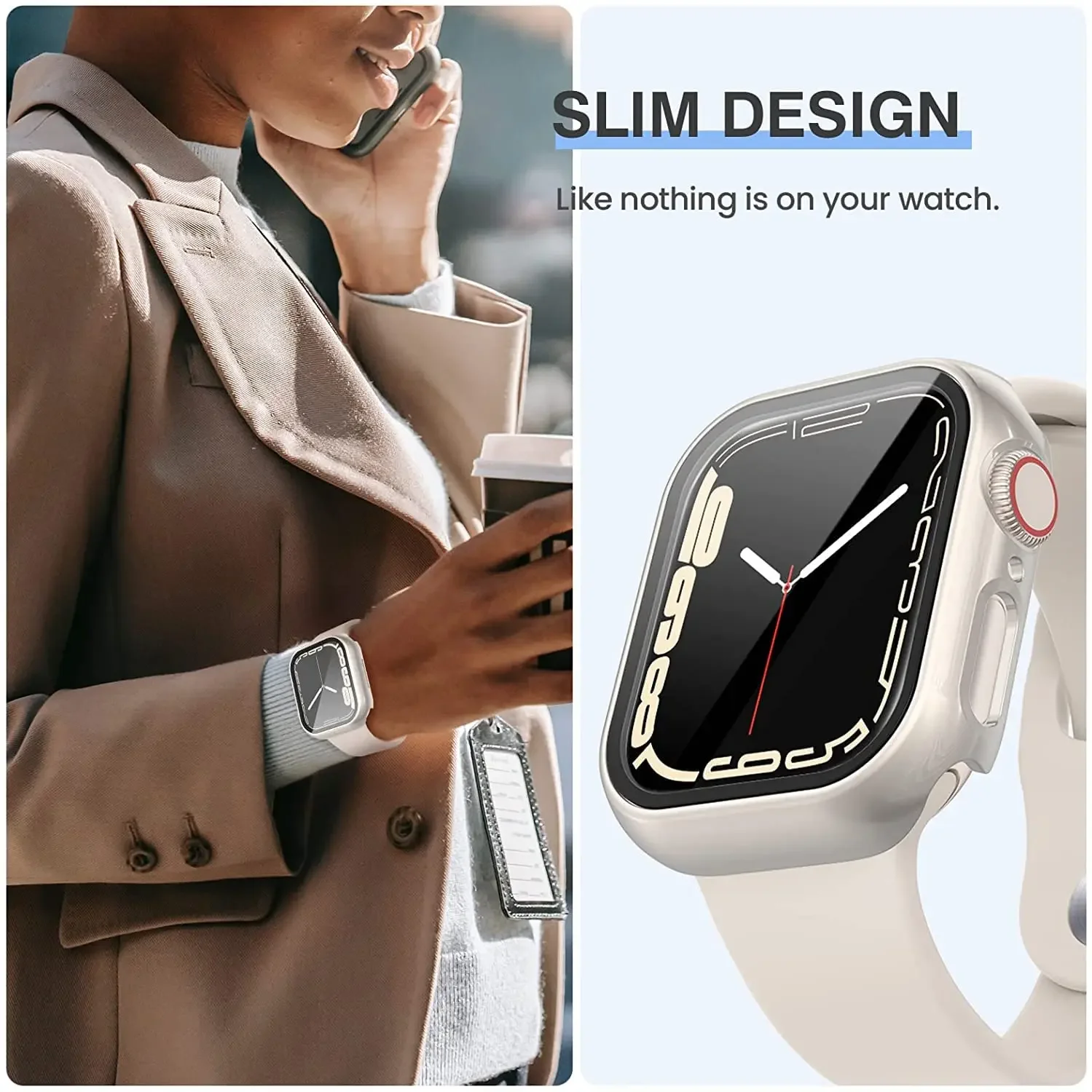 3 упаковки защитных чехла из з – обзор и цена Apple Smartwatch Accessories