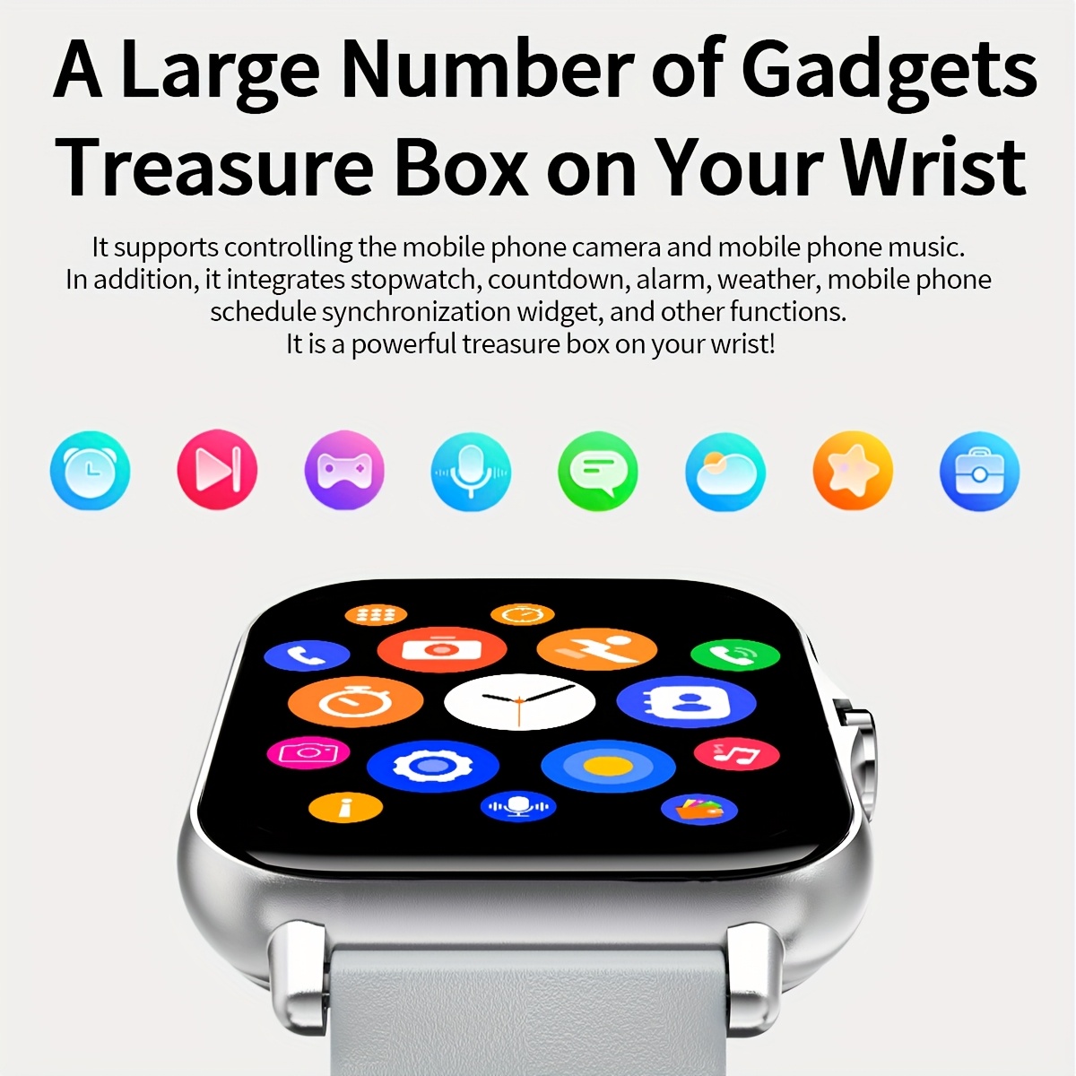 Умные часы с экраном 1,83 дюйм – обзор и цена Smartwatch Instagram